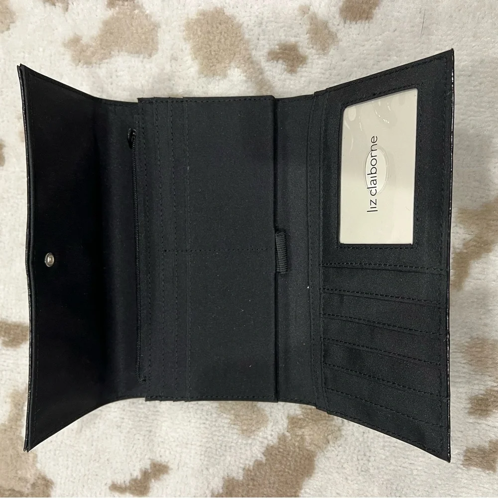 Liz Claiborne Faux Snakeskin Wallet- NWT